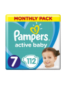 Pampers pieluchy Active Baby Dry Monthly Pack size 7 112szt - nr 4
