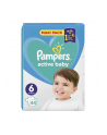 Pampers pieluchy Active Baby Dry Maxi Pack S6 44szt - nr 1