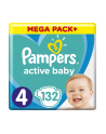 Pampers pieluchy Active Baby Dry Mega Pack Plus Maxi 132szt - nr 4