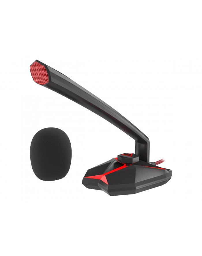 Mikrofon NATEC Genesis Radium 200 NGM-1392 (kolor czarno-czerwony) główny
