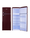 Lodówka Amica RETRO KGC15631R (550mm x 1440mm x 615 mm; 164 l; Klasa A++; kolor bordowy) - nr 1