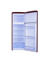 Lodówka Amica RETRO KGC15631R (550mm x 1440mm x 615 mm; 164 l; Klasa A++; kolor bordowy) - nr 5