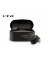 Słuchawki bezprzewodowe SAVIO TWS-04 (bluetooth; bezprzewodowe  Bluetooth; z wbudowanym mikrofonem; kolor czarny - nr 14