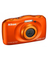 Aparat cyfrowy Nikon COOLPIX W150 VQA112K001 (Akumulator jonowo-litowy EN-EL19  Kabel USB UC-E21  Ładowarka sieciowa EH-73P  Pasek  Plecak  Szczoteczka (do czyszczenia osłony wodoszczelnej); kolor pomarańczowy) - nr 1