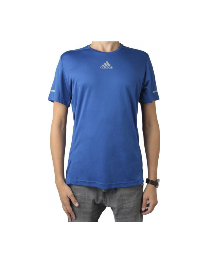 Koszulka do biegania Adidas adidas Sequencials Climalite Runni (męskie; XL; kolor niebieski) główny
