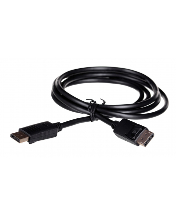 Kabel SAVIO CL-136 (DisplayPort M - DisplayPort M; 2m; kolor czarny)