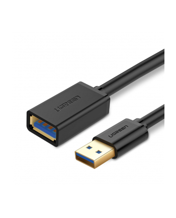 Kabel UGREEN 30127 (USB 30 M - USB 30 F; 3m; kolor czarny)