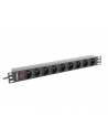 Listwa RACK Lanberg PDU-09E-0300-BK (7 x UTE; 16 A; 3m; kolor czarny) - nr 12