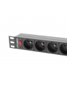 Listwa RACK Lanberg PDU-09E-0300-BK (7 x UTE; 16 A; 3m; kolor czarny) - nr 24