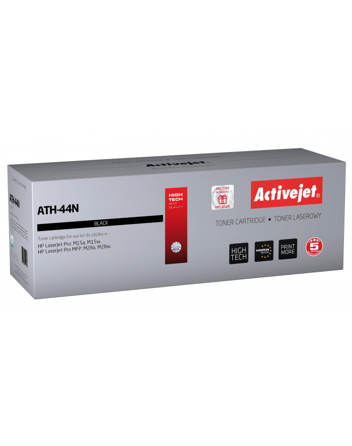 Toner Activejet ATH-44N (zamiennik HP 44A CF244A; Supreme; 1000 stron; czarny) główny