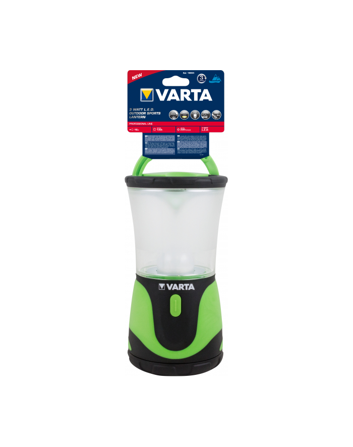 Lampa kempingowa VARTA Outdoor Sports Lantern 3W LED 3D główny