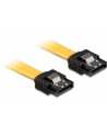 Kabel SATA III Delock 0,3m z zatrzaskami metalowymi żółty - nr 5