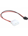 Kabel zasilający SATA Delock Molex 4-pin (M) -> Slim SATA 6-pin (F) 0,24m - nr 3