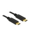 Kabel Delock USB-C(M) - USB-C(M) 2.0 2m czarny e-marker - nr 9