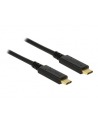 Kabel Delock USB-C(M) - USB-C(M) 2.0 3m czarny e-marker - nr 12