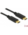 Kabel Delock USB-C(M) - USB-C(M) 2.0 3m czarny e-marker - nr 13