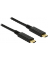 Kabel Delock USB-C(M) - USB-C(M) 2.0 3m czarny e-marker - nr 15