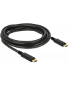 Kabel Delock USB-C(M) - USB-C(M) 2.0 3m czarny e-marker - nr 9