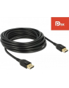 Kabel Delock DisplayPort M/M 20 Pin v1.4 5m 8K czarny - nr 13