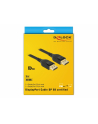Kabel Delock DisplayPort M/M 20 Pin v1.4 5m 8K czarny - nr 8