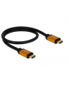 Kabel HDMI Delock M/M v2.1 0,5m 8K 60Hz czarny - nr 10