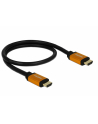 Kabel HDMI Delock M/M v2.1 0,5m 8K 60Hz czarny - nr 23