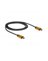 Kabel HDMI Delock M/M v2.1 1m 8K 60Hz czarny - nr 16