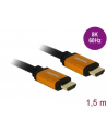 Kabel HDMI Delock M/M v2.1 1,5m 8K 60Hz czarny - nr 4