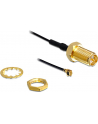 Kabel antenowy Delock RP-SMA(M) - MHF(I-PEX)(F) U.FL-LP-068 0.05m - nr 4