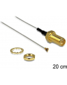 Kabel antenowy Delock RP-SMA(M) - MHF IV/HSC MXHP32 0,1m - nr 16