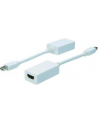 Kabel ASSMANN mini Displayport 1080p 60Hz FHD Typ mini DP/HDMI M/Ż biały 0,15m - nr 10