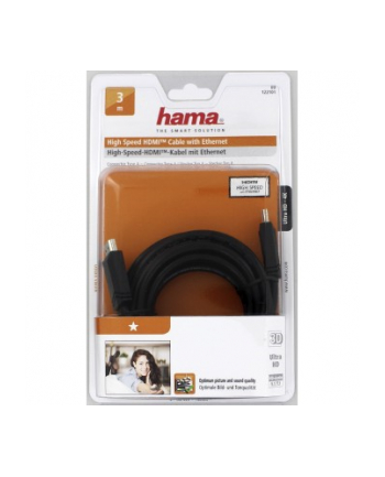 Kabel HDMI Hama 3m, czarny