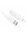 Kabel ładujący USB 2.0 Hama Data Lightning/TYP-C MFI 1m biały - nr 3