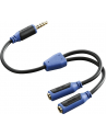 Kabel adapter Hama do PS4 2c Jack 3,5 Gniazdo - Jack 3,5 Wtyk - nr 1