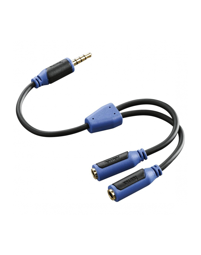 Kabel adapter Hama do PS4 2c Jack 3,5 Gniazdo - Jack 3,5 Wtyk główny