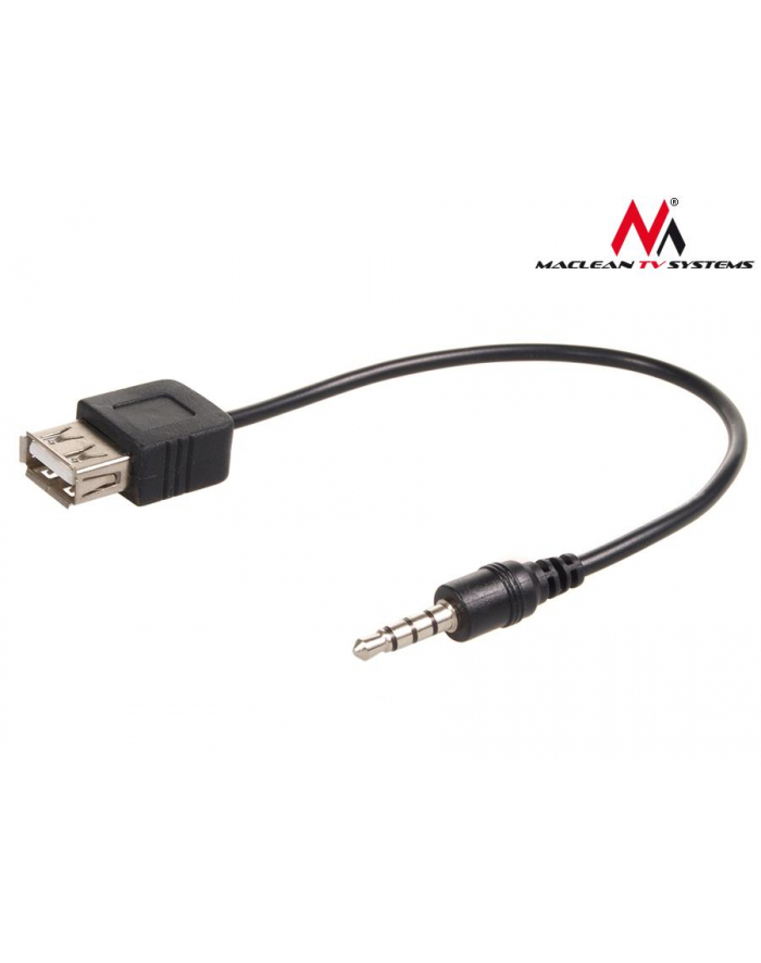 Kabel adapter Maclean MCTV-693 USB 2.0 (F) -> MiniJack 3,5mm główny