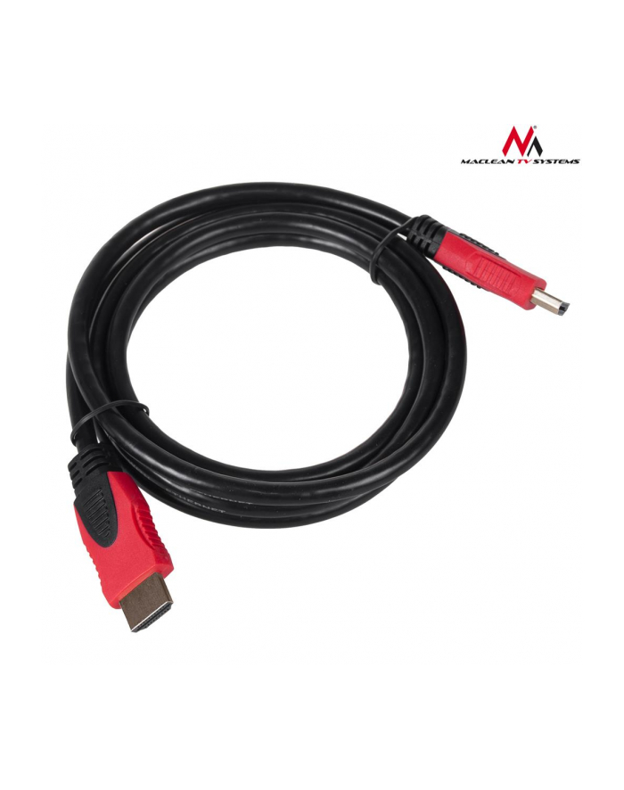 Kabel HDMI Maclean MCTV-708 HDMI 2.0 (M) - HDMI 2.0 (M) 5m V2.0 30AWG 4K 60Hz główny