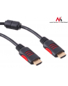 Kabel HDMI Maclean MCTV-813 HDMI 1.4 (M) - HDMI 1.4 (M) 30AWG z filtrami ferrytowymi czarny 3m - nr 2