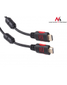 Kabel HDMI Maclean MCTV-813 HDMI 1.4 (M) - HDMI 1.4 (M) 30AWG z filtrami ferrytowymi czarny 3m - nr 5