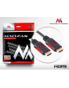 Kabel HDMI Maclean MCTV-813 HDMI 1.4 (M) - HDMI 1.4 (M) 30AWG z filtrami ferrytowymi czarny 3m - nr 6