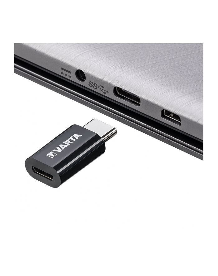 Adapter VARTA 57945101401 MicroUSB - USB 3.1 Type-C F/M główny