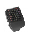 Klawiatura przewodowa Genesis Thor 100 Keypad Gaming RGB czarna - nr 1
