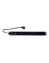 Listwa zasilająca LogiLink do szaf PDU8A01 19'' 16A PDU 8x IEC320 / C13 2m czarna - nr 7