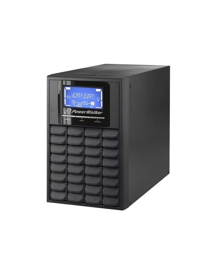 Zasilacz awaryjny UPS Power Walker On-Line 1000VA 3X IEC OUT, USB/RS-232, LCD -  USZK OPAK główny