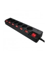 Listwa zasilająca LogiLink LPS233 6 gniazd ON/OFF 1,5m - nr 8