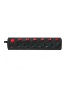 Listwa zasilająca LogiLink LPS233 6 gniazd ON/OFF 1,5m - nr 9
