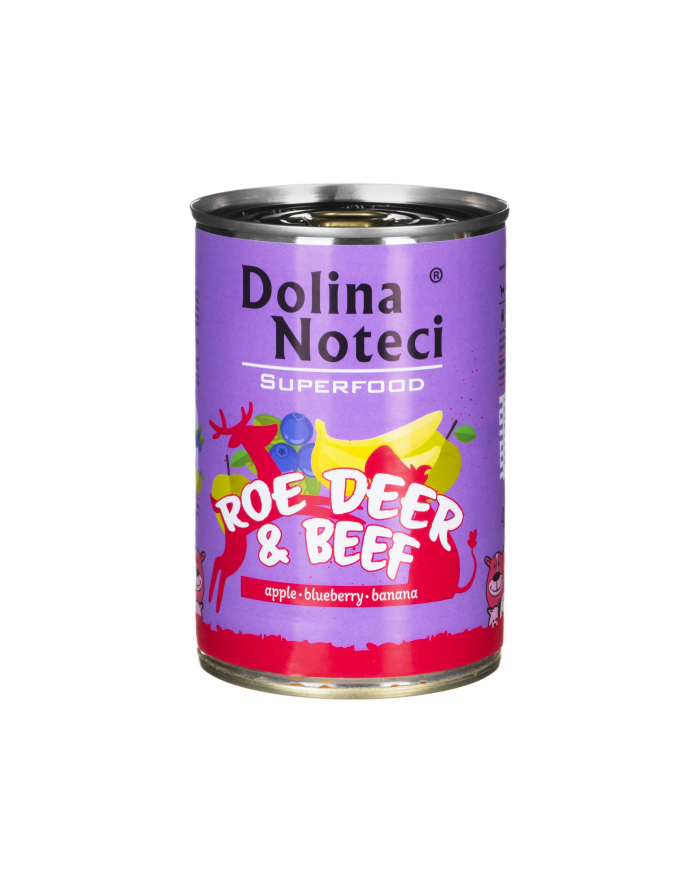 dolina noteci DNP Super Food sarna i wołowina 400g główny