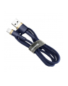 Kabel Baseus Cafule CALKLF-BV3 (USB - Lightning ; 1m; kolor granatowy) - nr 26