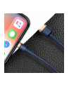 Kabel Baseus Cafule CALKLF-BV3 (USB - Lightning ; 1m; kolor granatowy) - nr 31