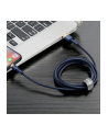 Kabel Baseus Cafule CALKLF-BV3 (USB - Lightning ; 1m; kolor granatowy) - nr 3